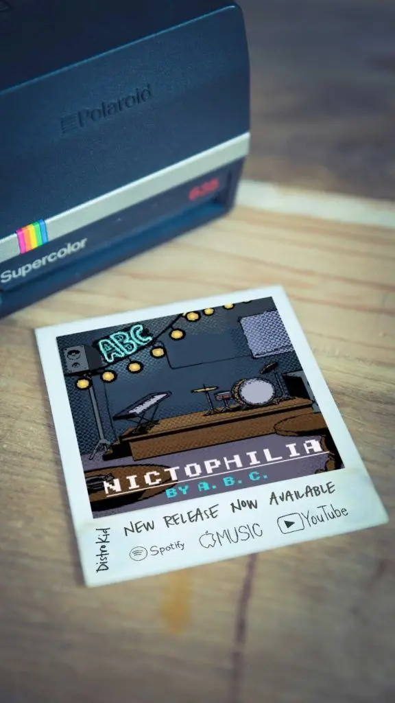 Advertising for Nictophilia by DistroKid Record Label